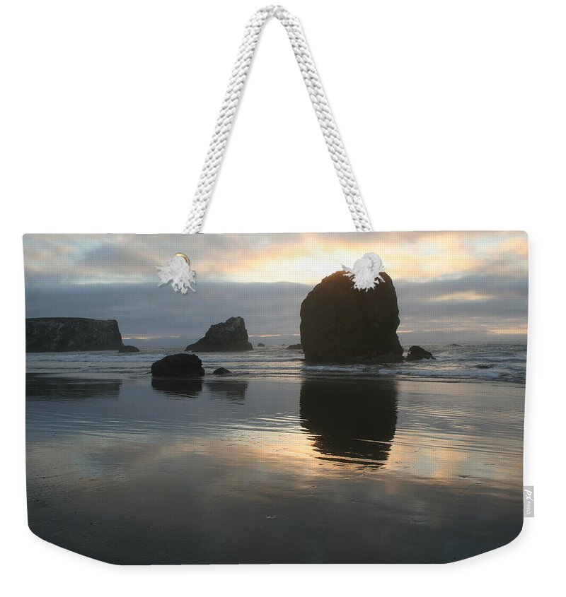 Landscape Weekender Tote Bag featuring the photograph Coastal Light by Dylan Punke