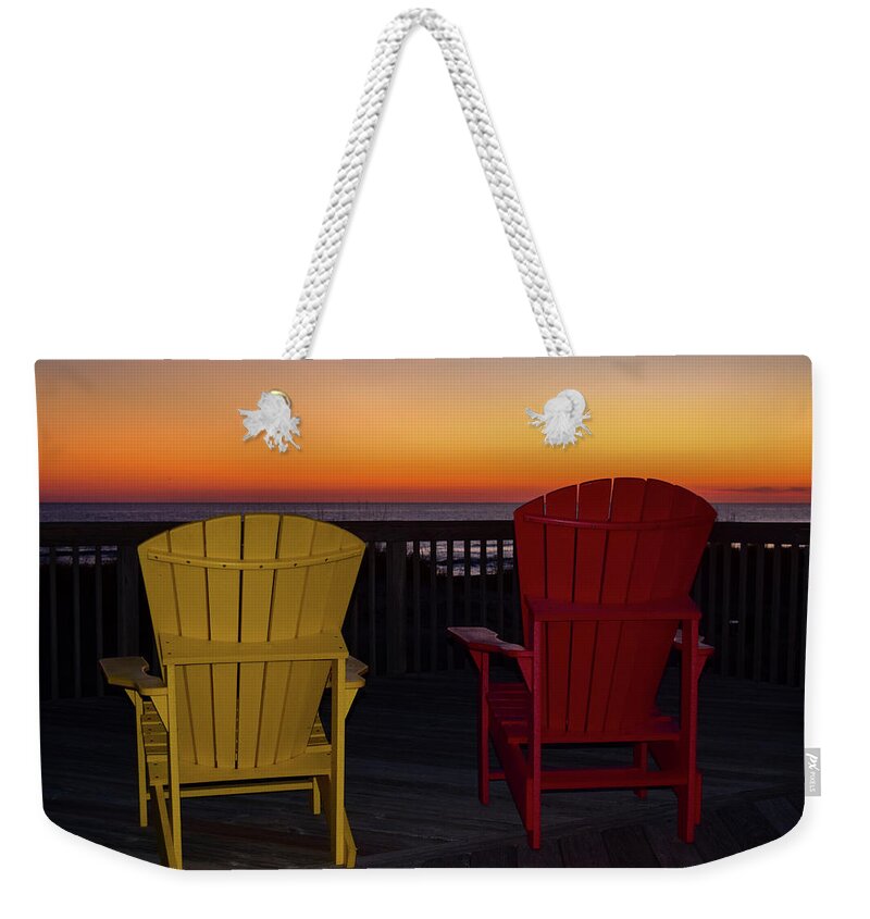 Coastal Life Weekender Tote Bag featuring the photograph Coastal Mornings by Nicole Lloyd