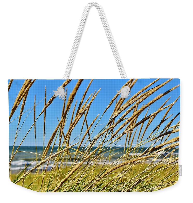Coastal Living Weekender Tote Bag featuring the photograph Coastal Relaxation by Nicole Lloyd