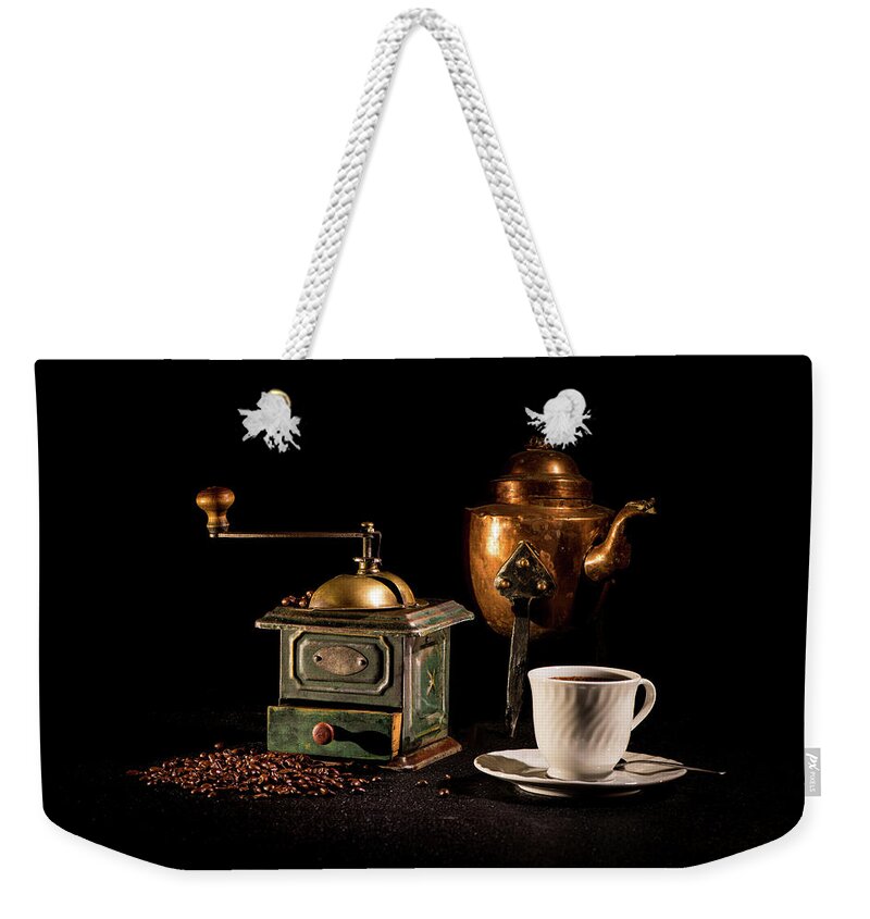 Coffee-time Weekender Tote Bag featuring the photograph Coffee-time by Torbjorn Swenelius