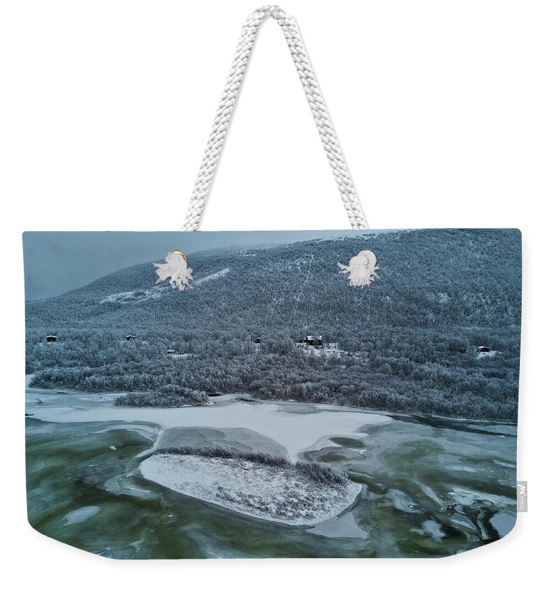 Landscape Weekender Tote Bag featuring the photograph Cold Days IV by Pekka Sammallahti