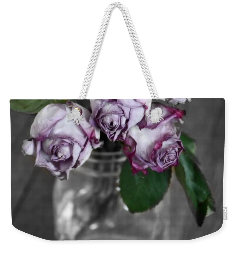 Flowers Weekender Tote Bag featuring the photograph Bring Color To My World by Julie Street