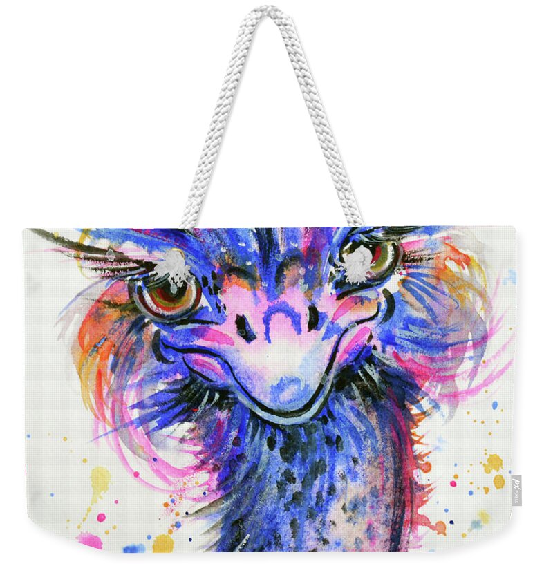 colorful ostrich