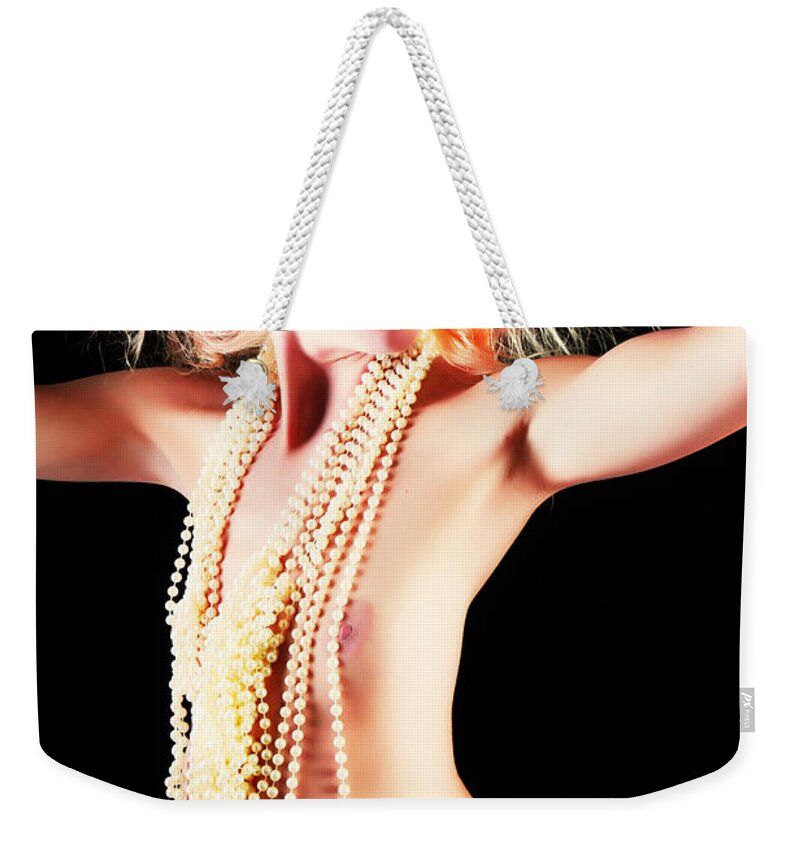 Artistic Photographs Weekender Tote Bag featuring the photograph Colorful vixen by Robert WK Clark