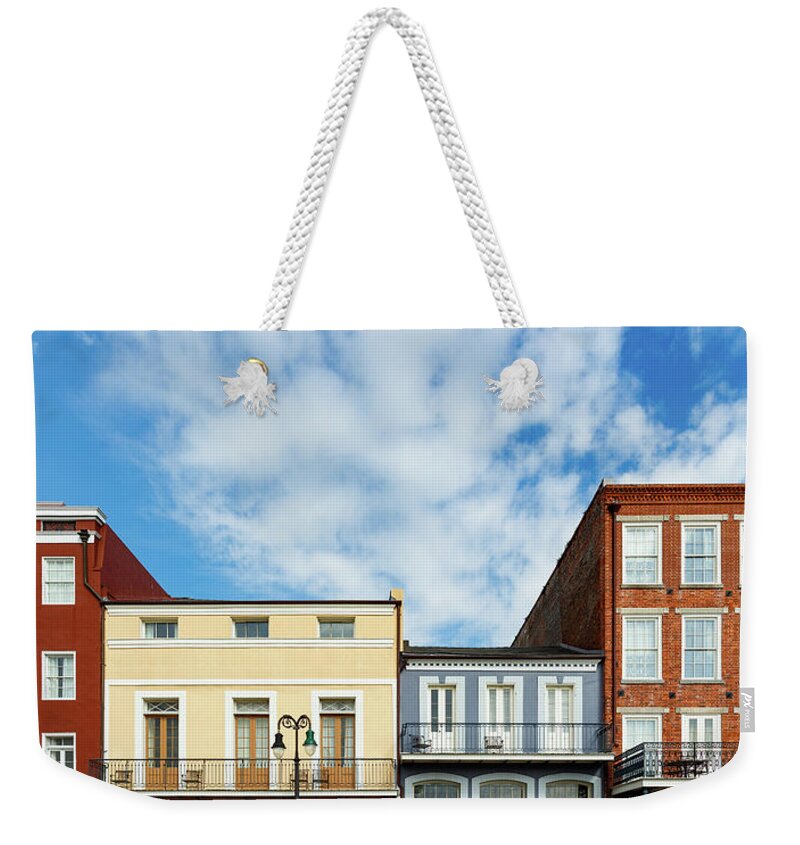 Bourbon Street Weekender Tote Bag featuring the photograph Colors of New Orleans by Raul Rodriguez