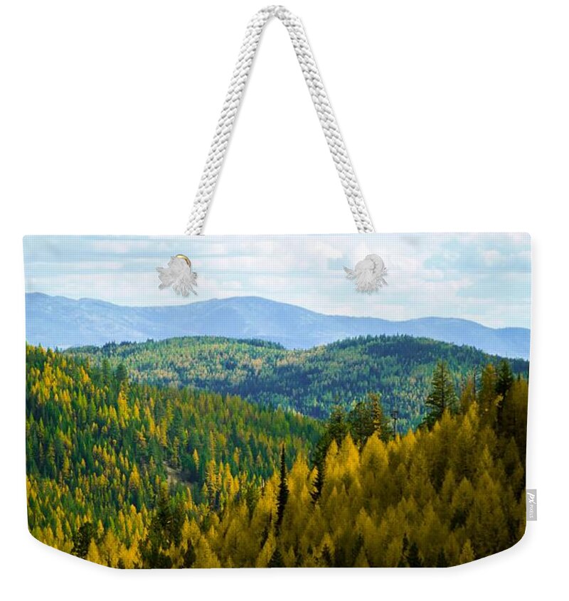 Sherman Pass Weekender Tote Bag featuring the photograph Colors of Sherman's Pass by Troy Stapek