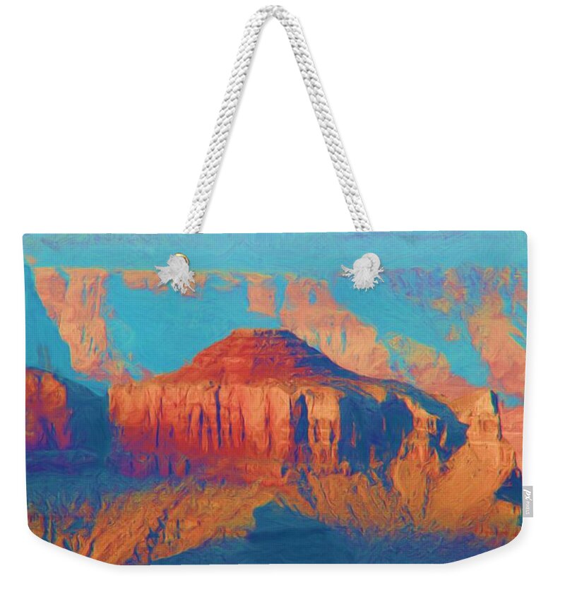Grand Canyon Weekender Tote Bag featuring the photograph Colors Of The Southwest - Grand Canyon by Heidi Smith