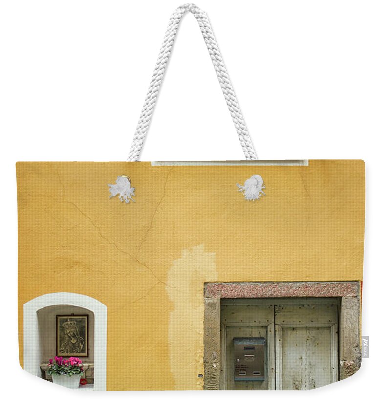 Doors Weekender Tote Bag featuring the photograph Colors Shapes by Becqi Sherman