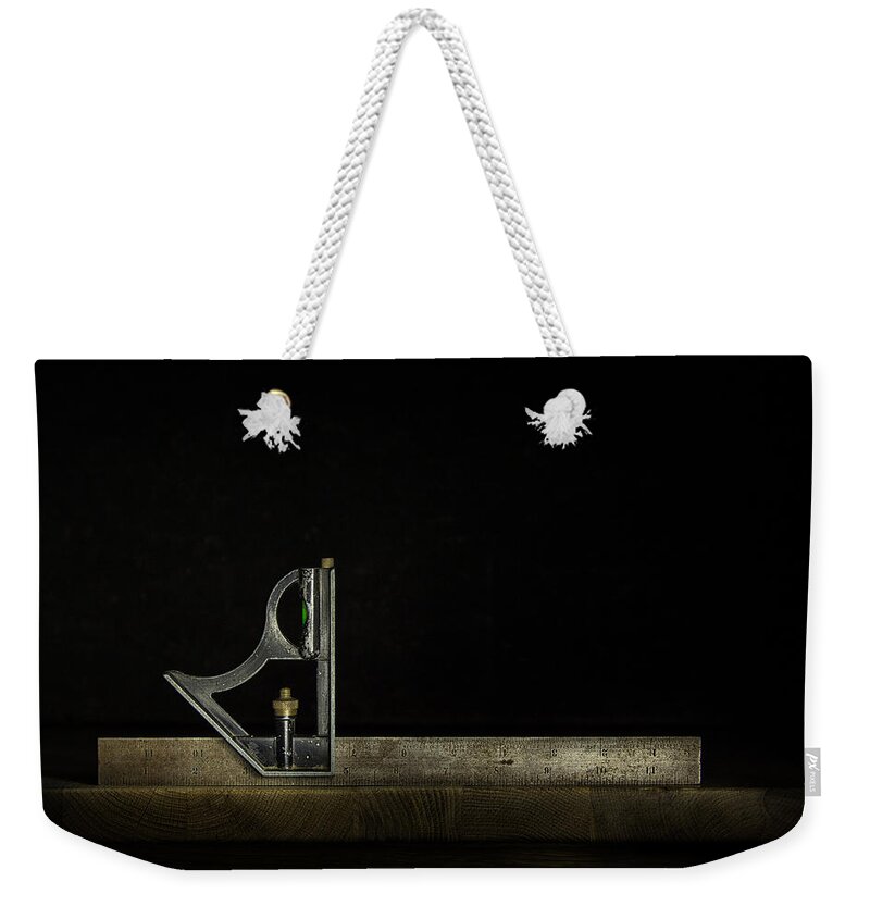 Combination Weekender Tote Bag featuring the photograph Combination Square by Nigel R Bell