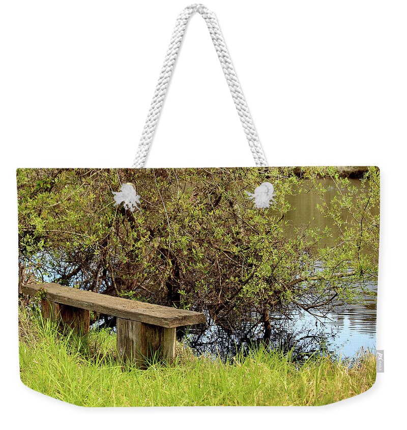 Oceano Weekender Tote Bag featuring the photograph Communing With Nature by Art Block Collections