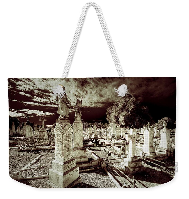 Angels Weekender Tote Bag featuring the photograph Company of Angels by Wayne Sherriff