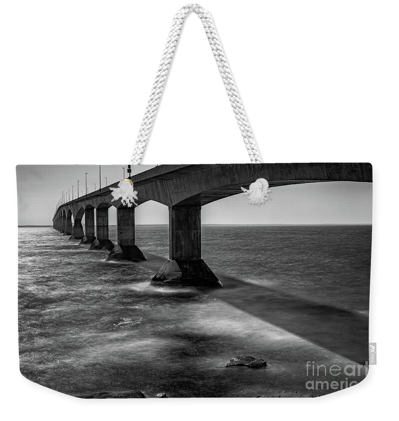 Canada Weekender Tote Bag featuring the photograph Confederation Bridge by Doug Sturgess