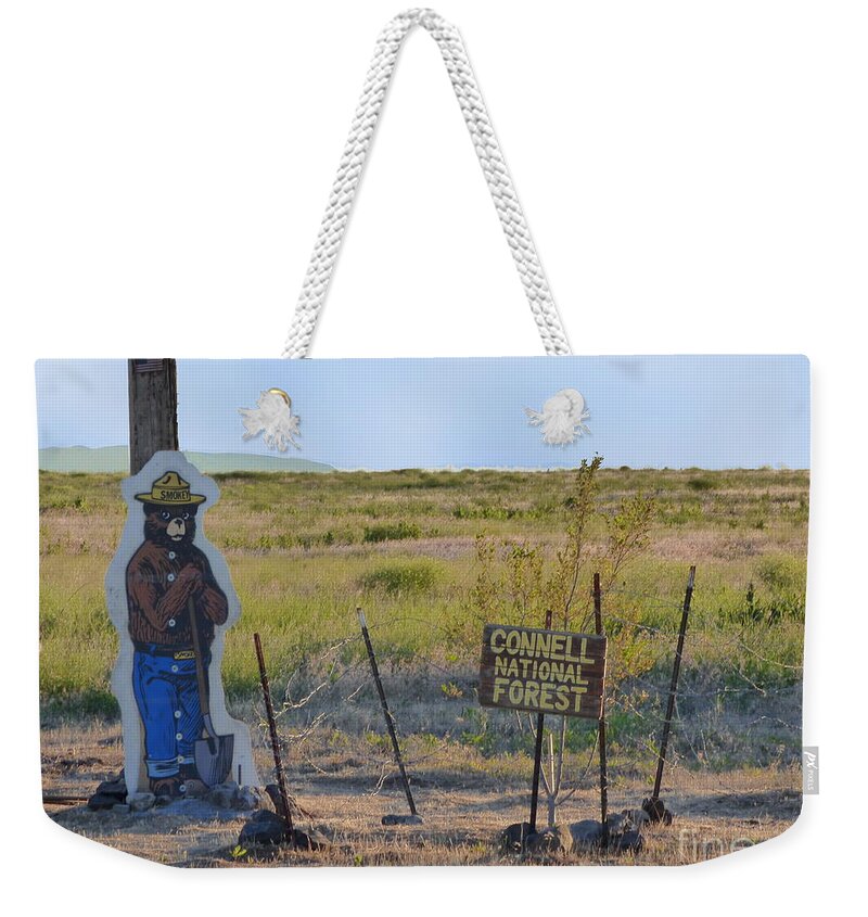 Connell National Forest Weekender Tote Bag featuring the photograph Connell National Forest by Charles Robinson