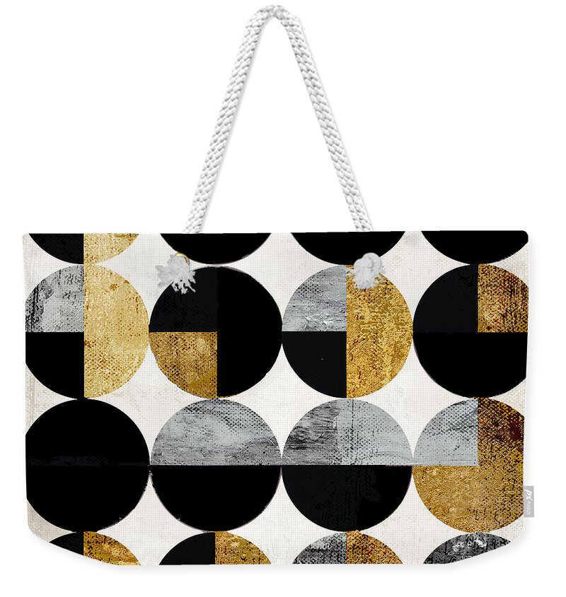 #faatoppicks Weekender Tote Bag featuring the painting Conversation by Mindy Sommers