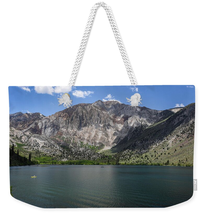 Convict Lake Weekender Tote Bag featuring the photograph Convict Lake Afternoon by Scott Cunningham