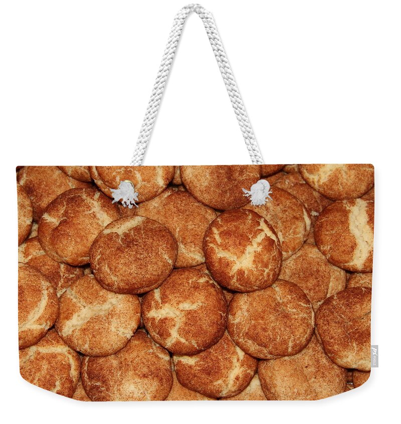 Food Weekender Tote Bag featuring the photograph Cookies 170 by Michael Fryd