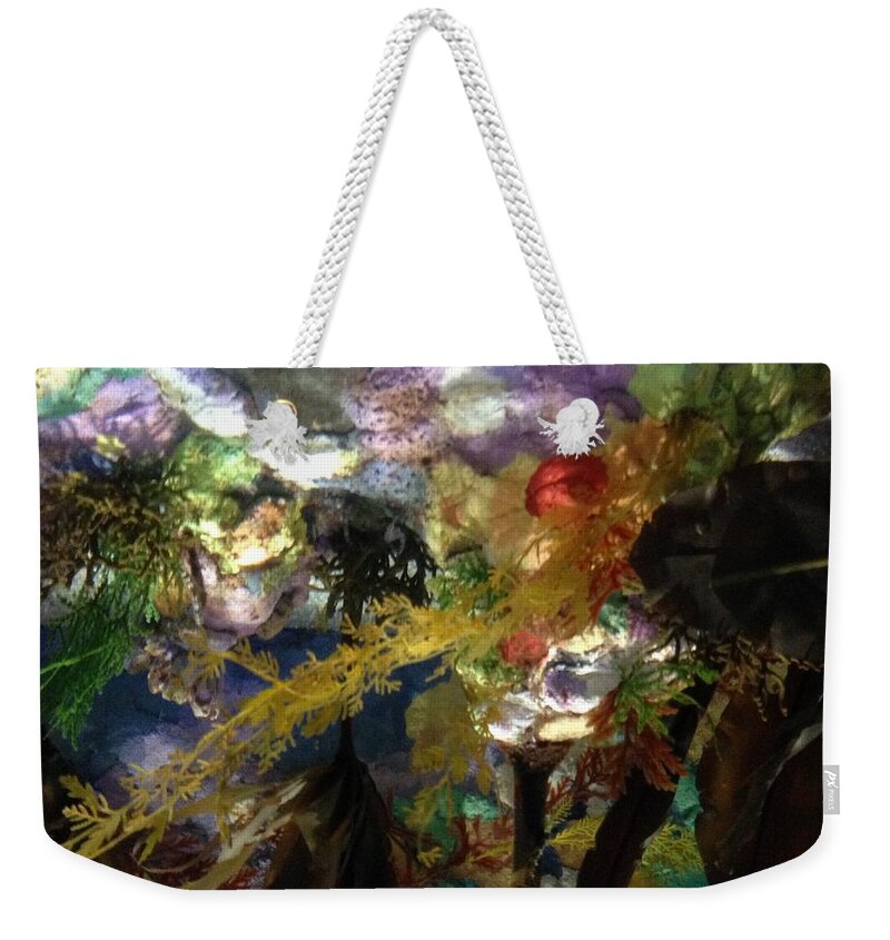 Coral Weekender Tote Bag featuring the photograph Coral by Susan Grunin