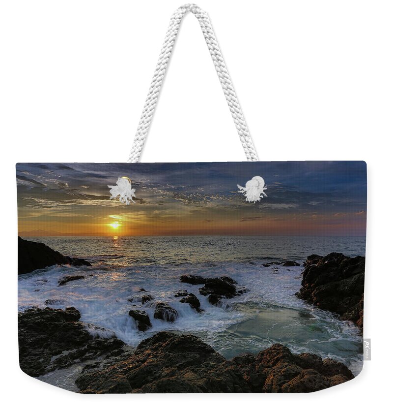 Costa Rica Weekender Tote Bag featuring the photograph Costa Rica Sunrie by Dillon Kalkhurst