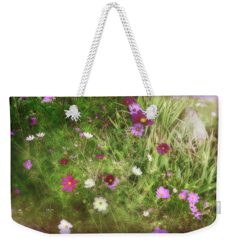 Ohio Weekender Tote Bag featuring the photograph Country Flowers by Reese Lewis
