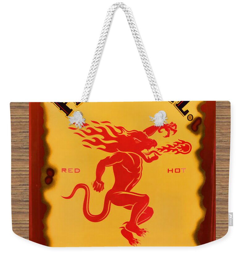 Cowboy Weekender Tote Bag featuring the photograph Cowboy Wiskey by Tommy Anderson