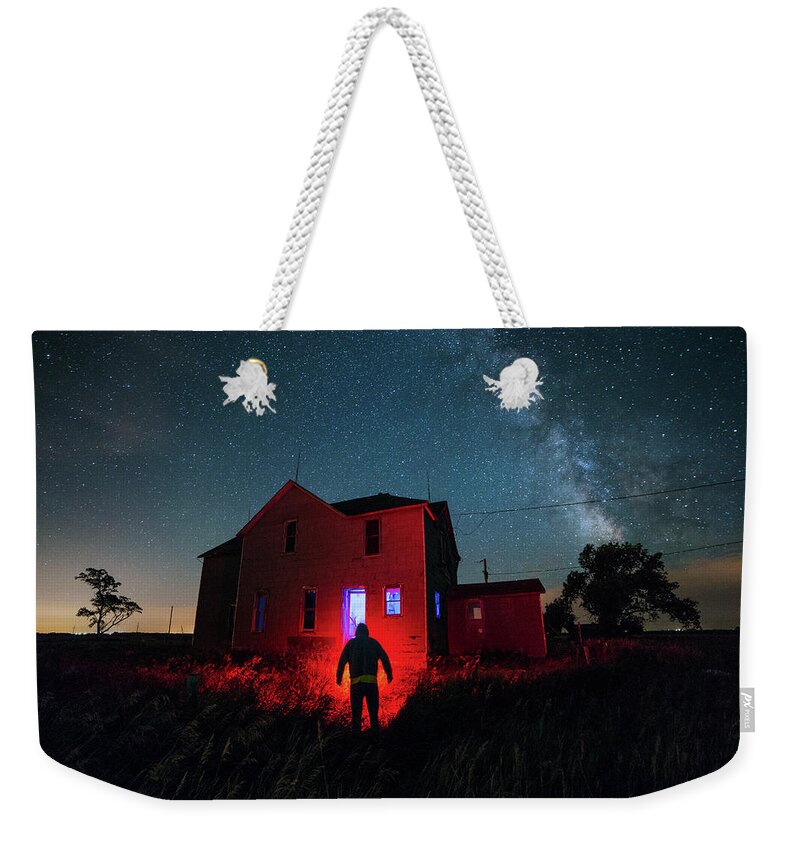 Creeper Weekender Tote Bag featuring the photograph Creeper by Aaron J Groen