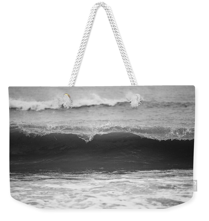 Wave Weekender Tote Bag featuring the photograph Crest by Lara Morrison