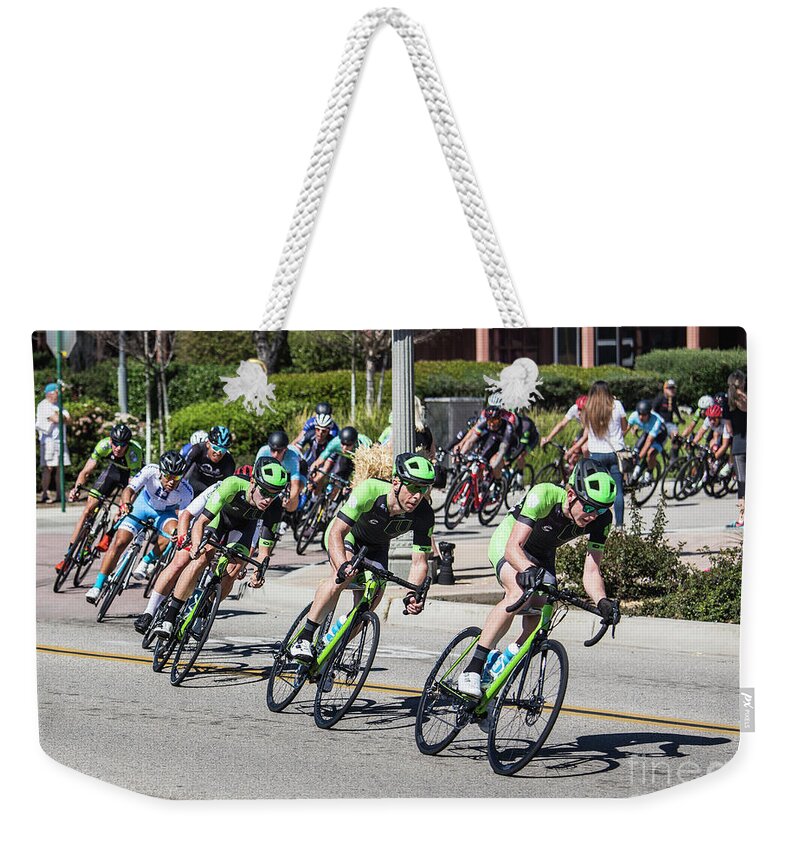 2017 Weekender Tote Bag featuring the photograph Criterium 2 by Dusty Wynne