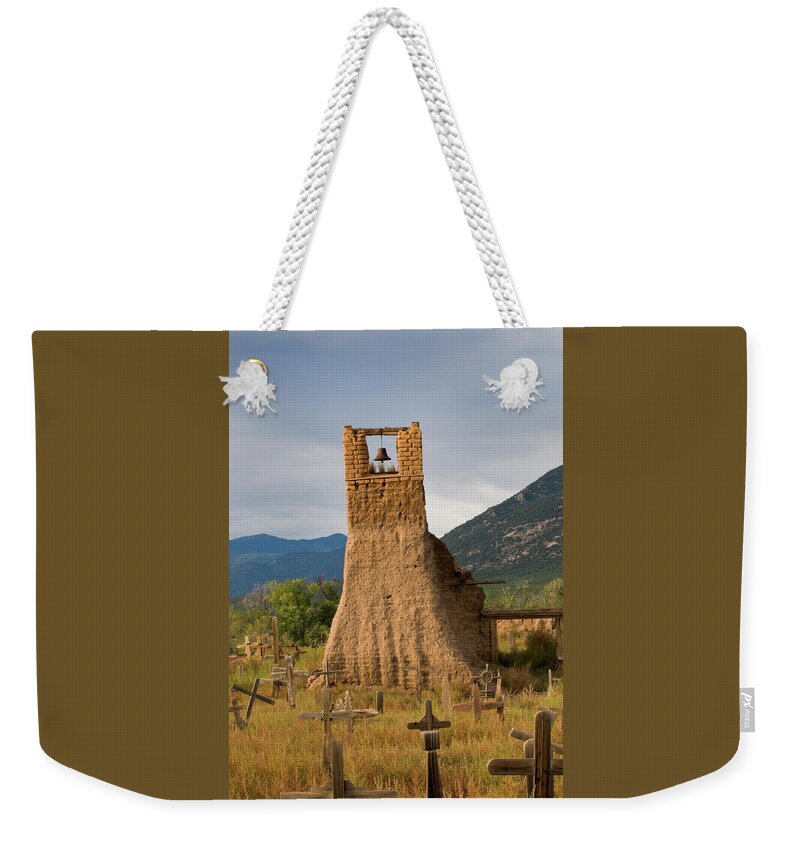Southwest Weekender Tote Bag featuring the photograph Cross Roads by Jim Benest
