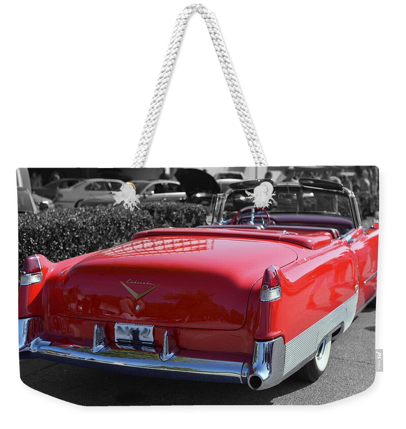 1954 Weekender Tote Bag featuring the photograph Cruising In Time by Anthony Baatz