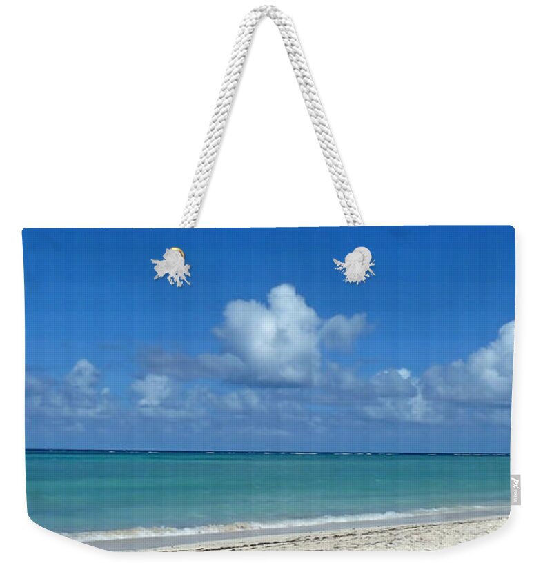 Photography Weekender Tote Bag featuring the photograph Cuba beach by Francesca Mackenney