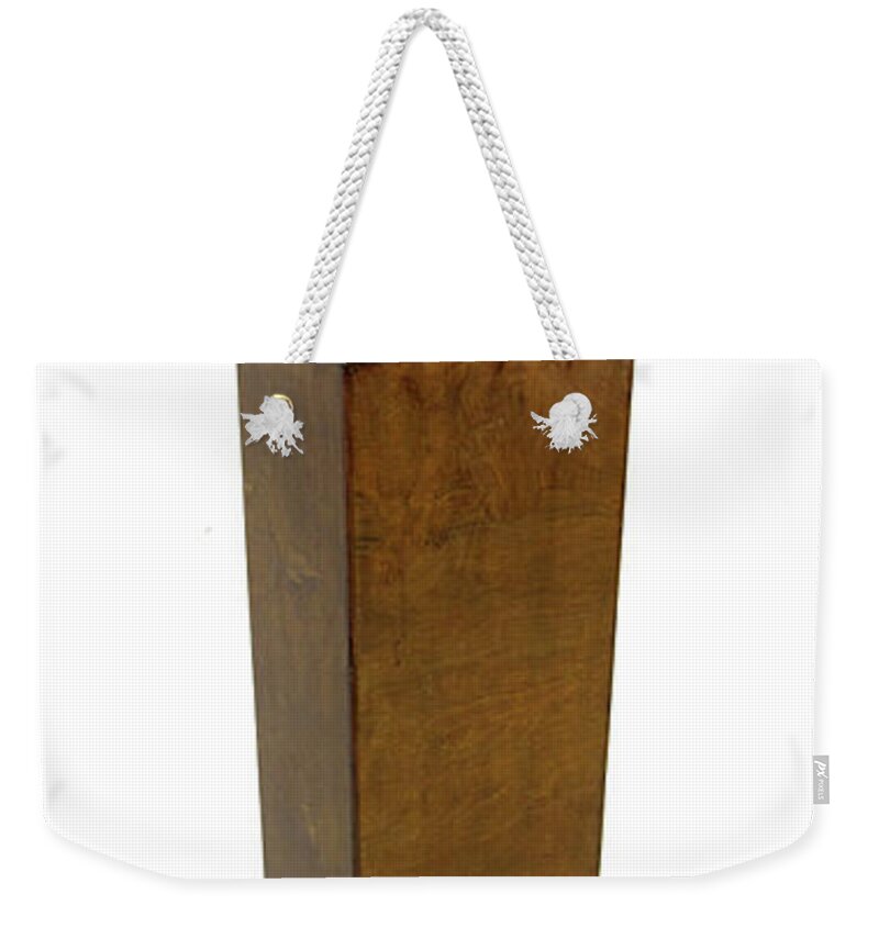  Weekender Tote Bag featuring the sculpture Culmination by Rein Nomm