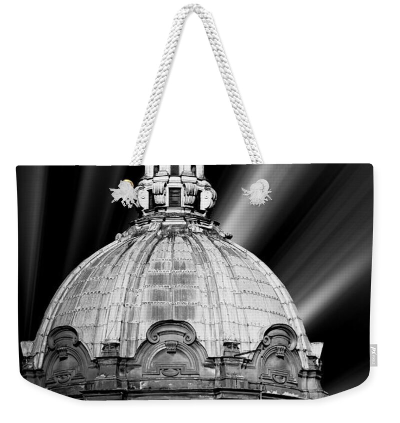 Architecture Weekender Tote Bag featuring the photograph Cupola in Rome by Stefano Senise