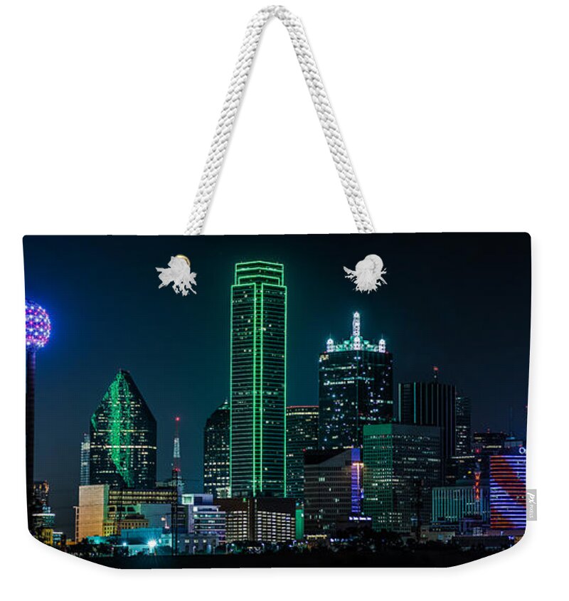 Dallas Weekender Tote Bag featuring the photograph Dallas by David Downs