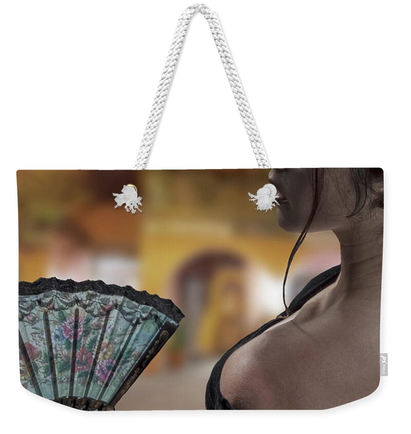 Spanish Weekender Tote Bag featuring the photograph Dancing in the Night by Robert Och