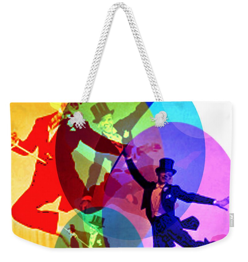 Dancing On Air Weekender Tote Bag featuring the digital art Dancing on Air by Seth Weaver