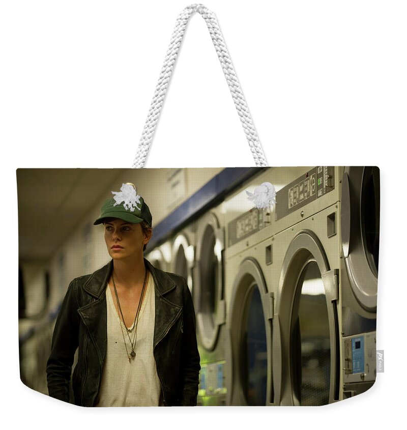 Dark Places Weekender Tote Bag featuring the digital art Dark Places by Super Lovely