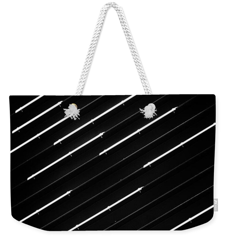 Dashed Weekender Tote Bag featuring the photograph Dashed No. 1-1 by Sandy Taylor