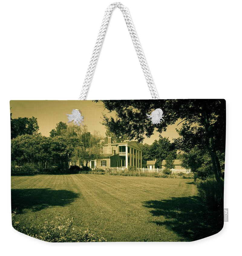 Hermitage Weekender Tote Bag featuring the photograph Days Bygone - The Hermitage by James L Bartlett