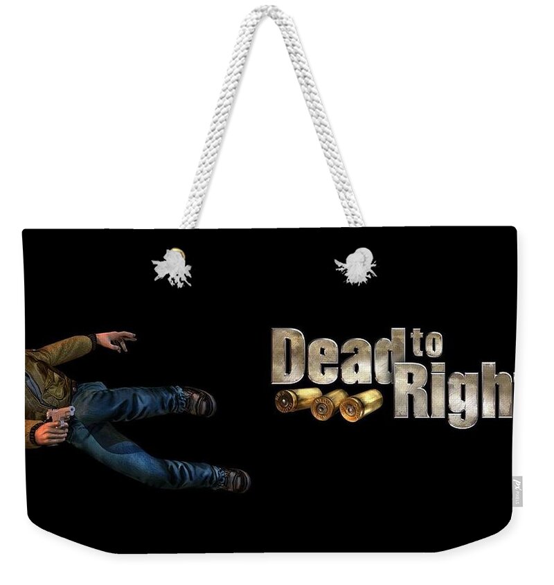 Dead To Rights Weekender Tote Bag featuring the digital art Dead To Rights by Maye Loeser