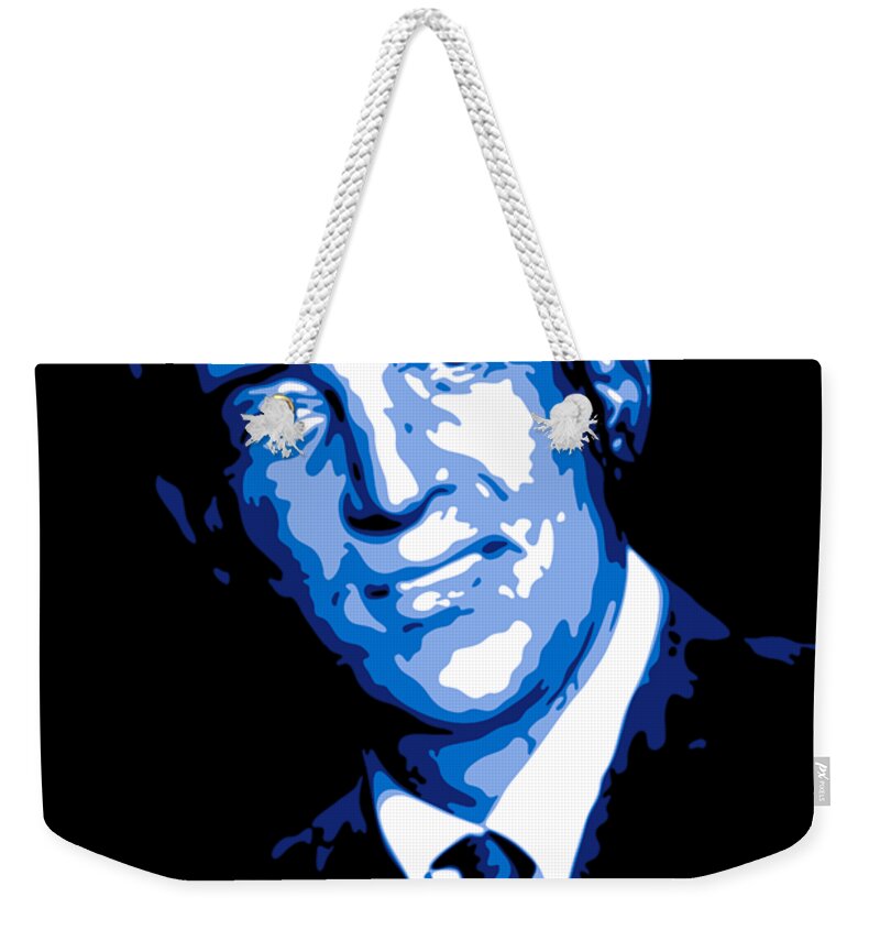 Dean Martin Weekender Tote Bag featuring the digital art Dean Martin by DB Artist