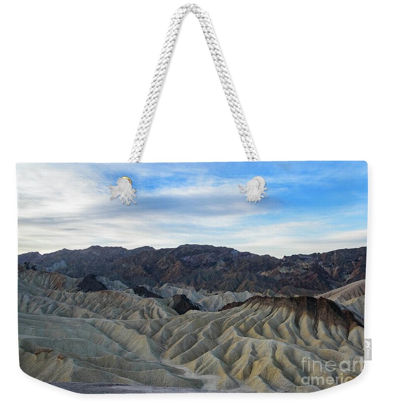 Death Valley Weekender Tote Bag featuring the photograph Death Valley by Jeff Hubbard
