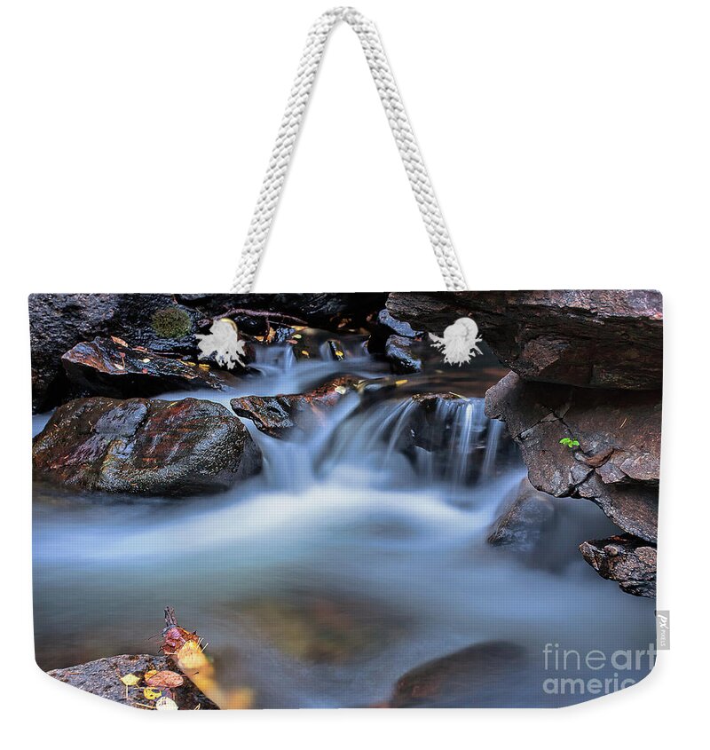 Stream Photograph Weekender Tote Bag featuring the photograph Decompression by Jim Garrison