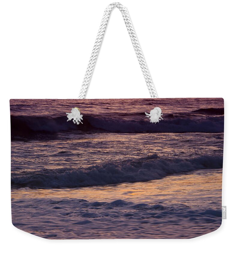 Sunset Weekender Tote Bag featuring the photograph Del Mar Sunset San Diego California by Lawrence Knutsson