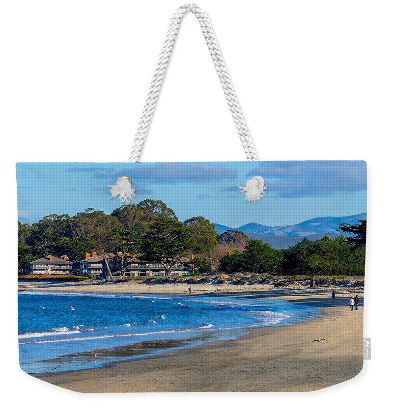 Del Monte Beach Weekender Tote Bag featuring the photograph Del Monte Beach by Derek Dean