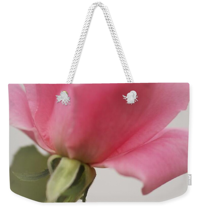  Weekender Tote Bag featuring the photograph Delicate Sweet Gesture by The Art Of Marilyn Ridoutt-Greene