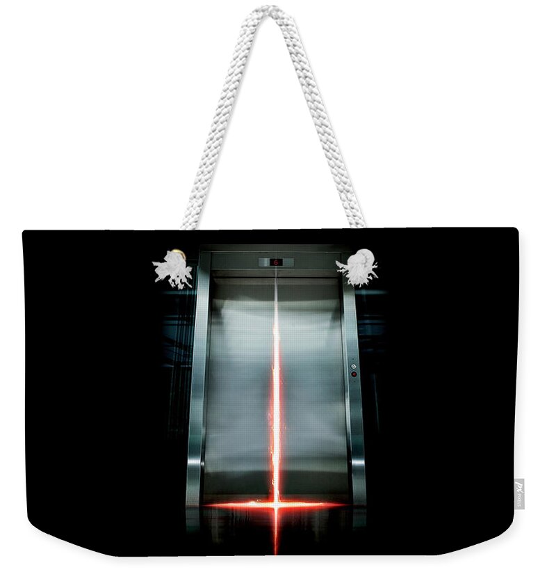Devil Weekender Tote Bag featuring the digital art Devil by Super Lovely