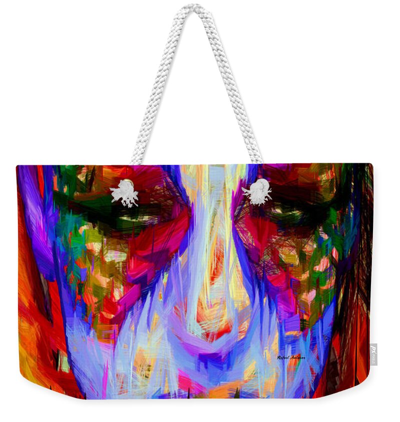 Art Weekender Tote Bag featuring the digital art Did You Get Some Good News by Rafael Salazar