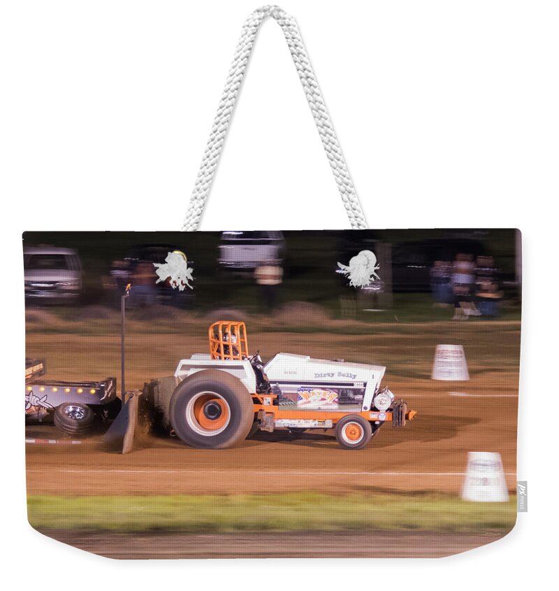 Dirty Sally Weekender Tote Bag featuring the photograph Dirty Sally by Holden The Moment
