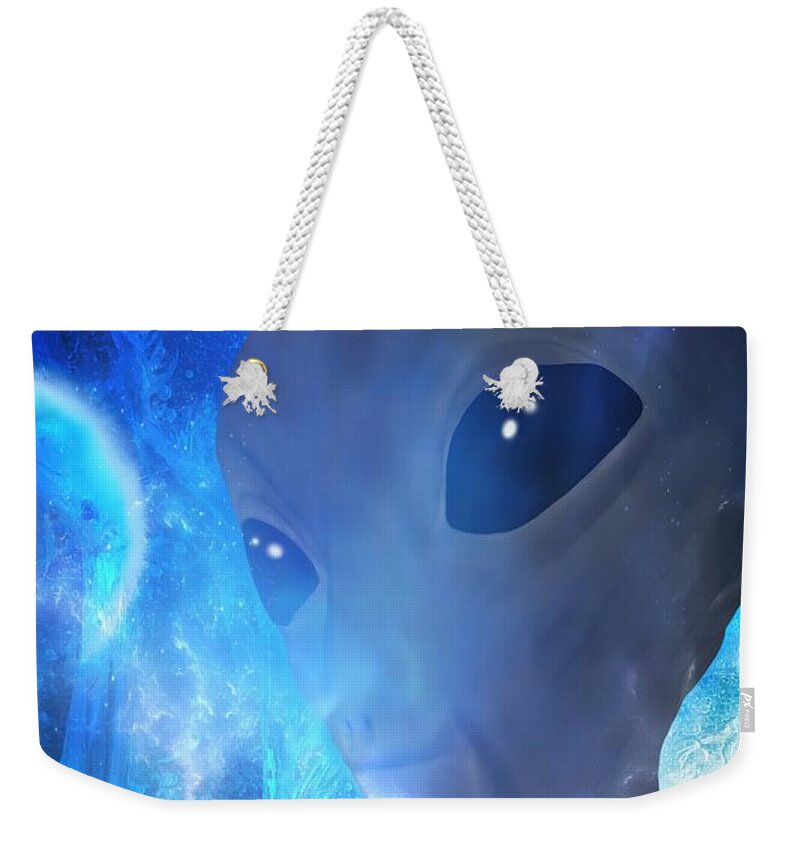 Disclosure Weekender Tote Bag featuring the painting Disclosure by Mark Taylor