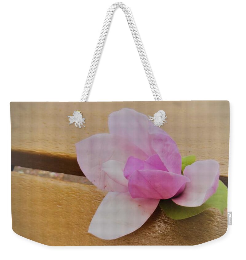 Magnolia Weekender Tote Bag featuring the photograph Divine Beauty by Sonali Gangane